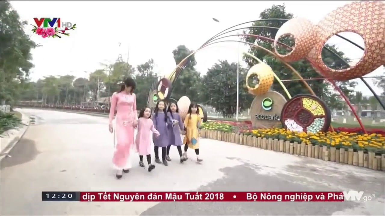 Ecopark TV | Lễ hội Xuân ba miền – Thời sự 12h VTV1 14/2/2018